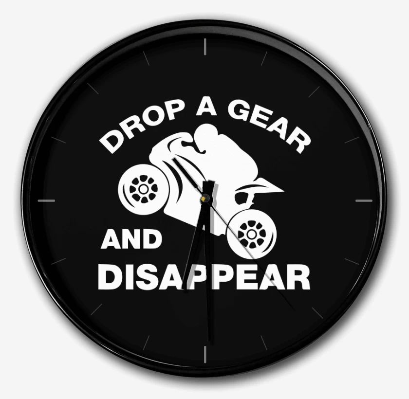 Reloj Negro de Drop a gear