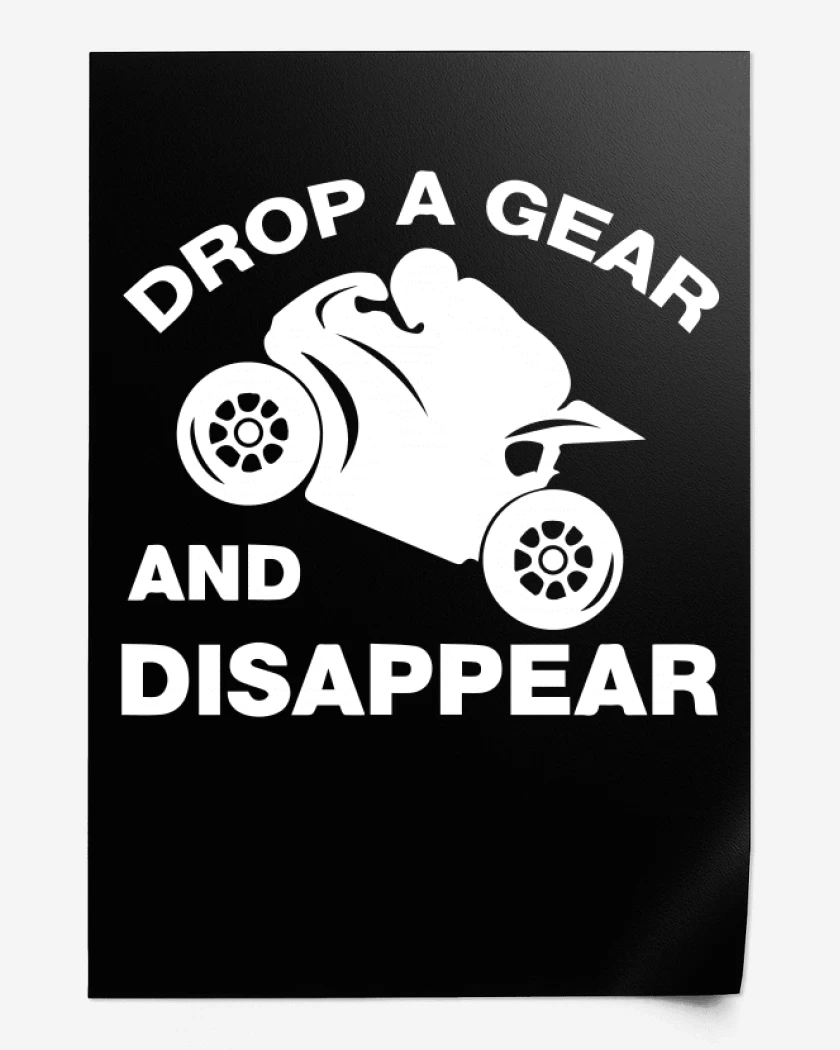 Print Drop a gear