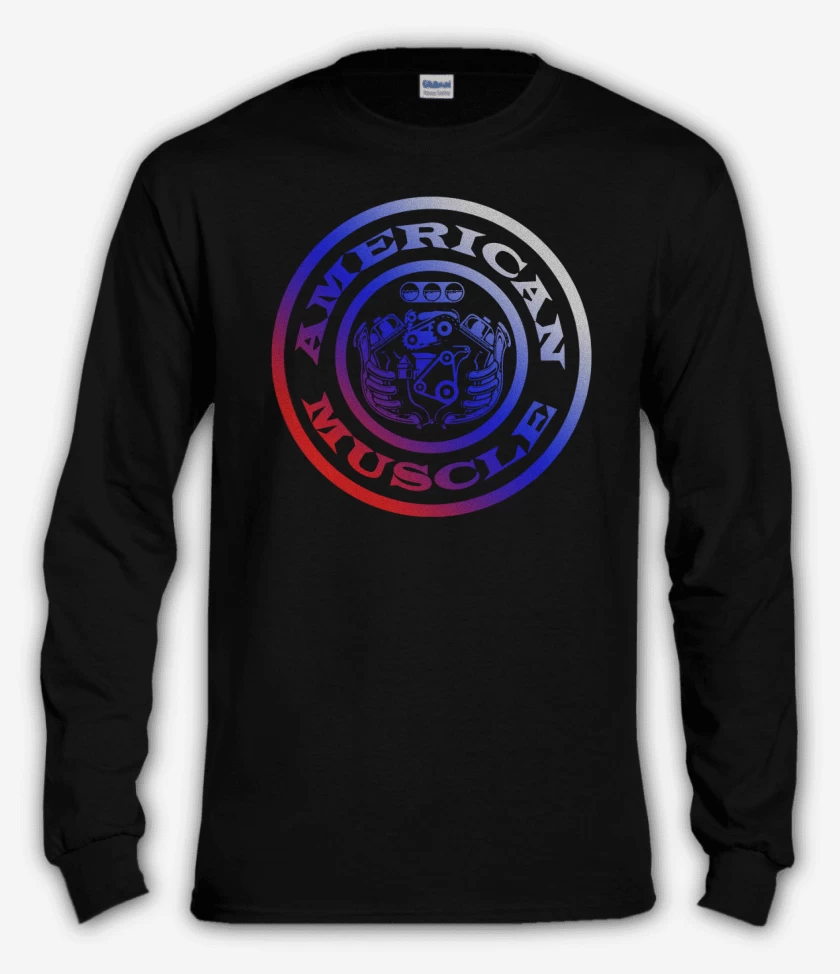 Polera manga larga American Muscle