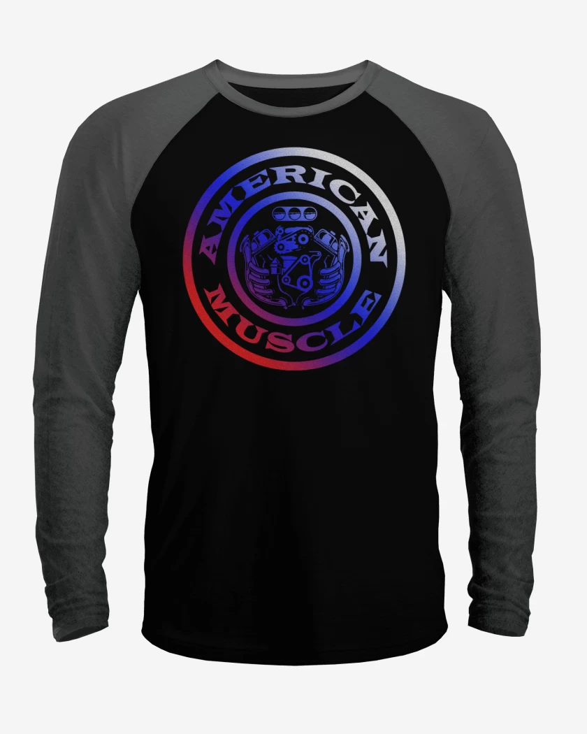 Polera Raglan American Muscle