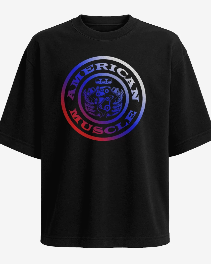 Polera Oversize American Muscle