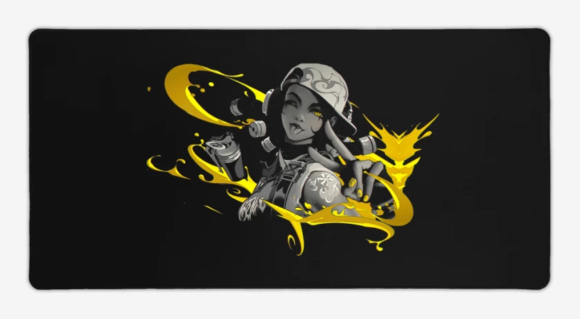 Mouse pad Gamer Negro de Raze Valorant