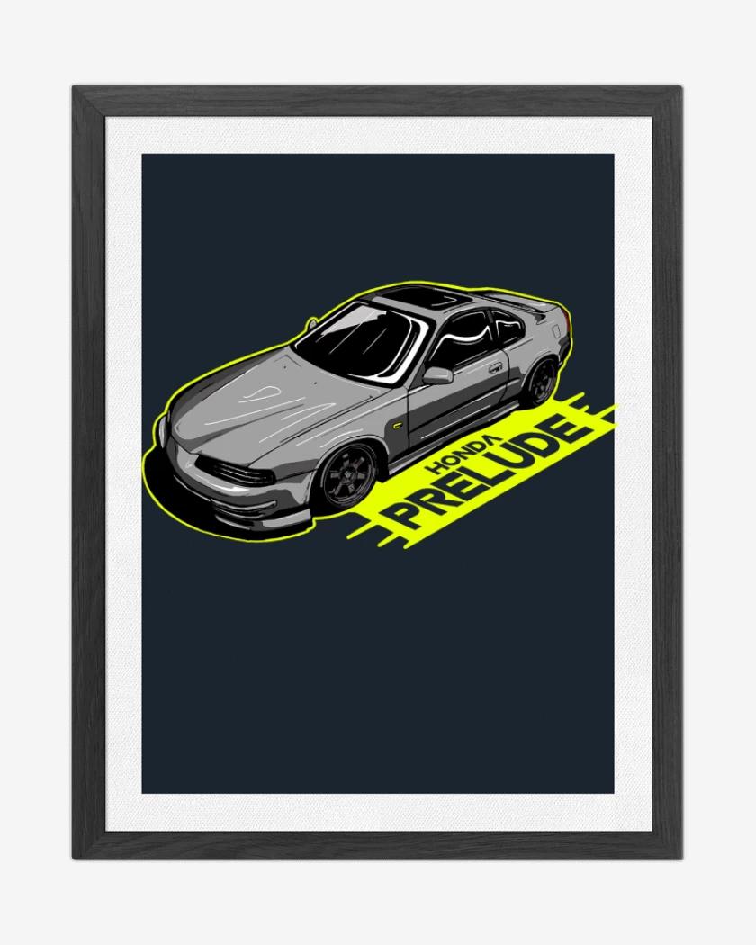 Cuadro decorativo Honda Prelude