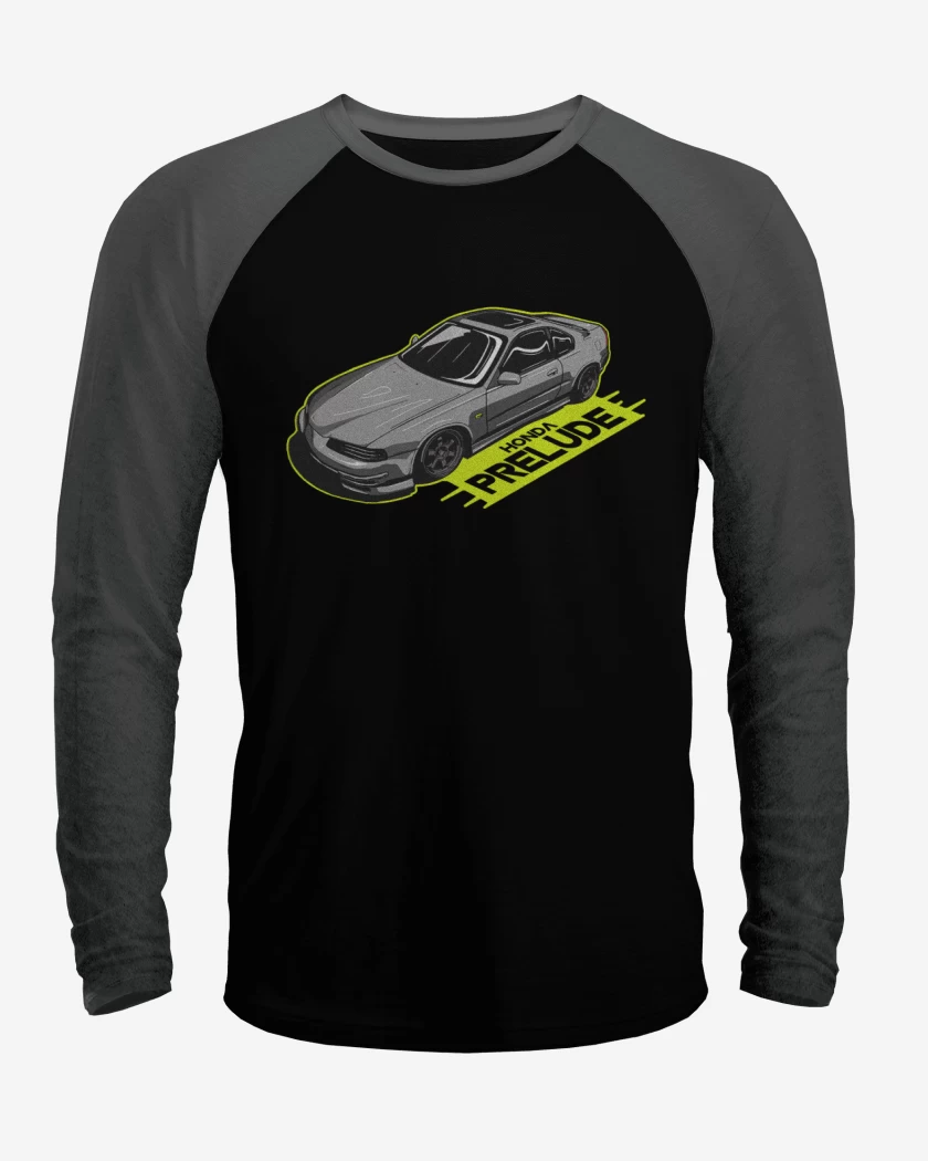 Polera Raglan Honda Prelude
