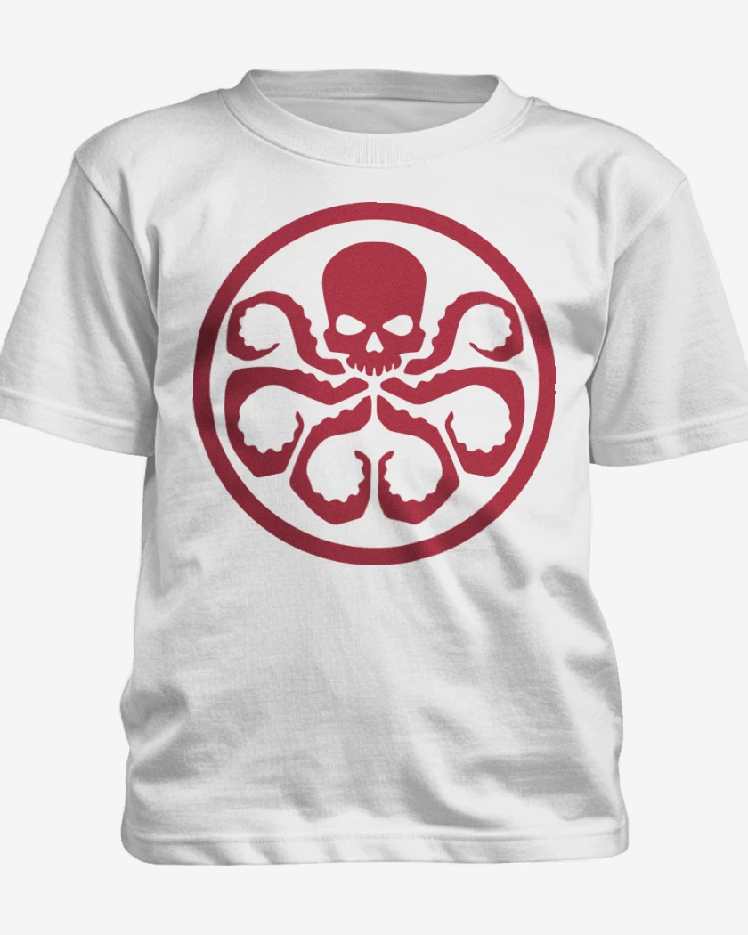 Polera de niño Blanco de Hydra