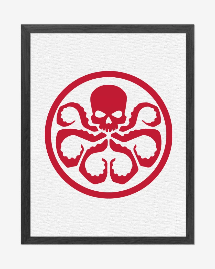 Cuadro decorativo Blanco de Hydra