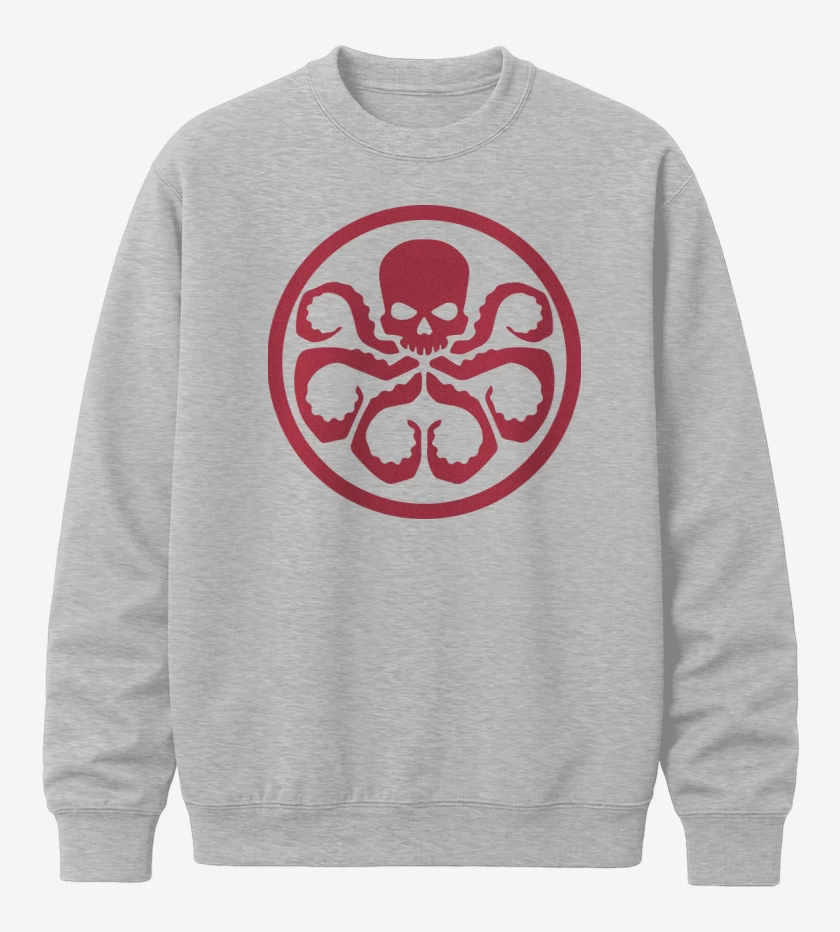 Poleron polo Gris Melange de Hydra