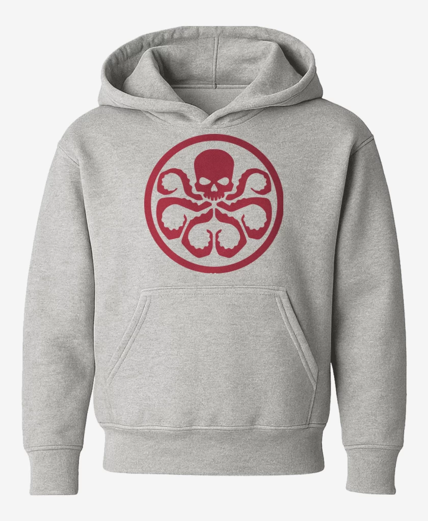 Poleron de niño Gris Melange de Hydra