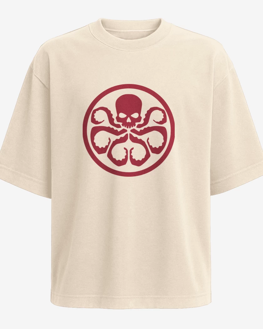 Polera Oversize Beige de Hydra