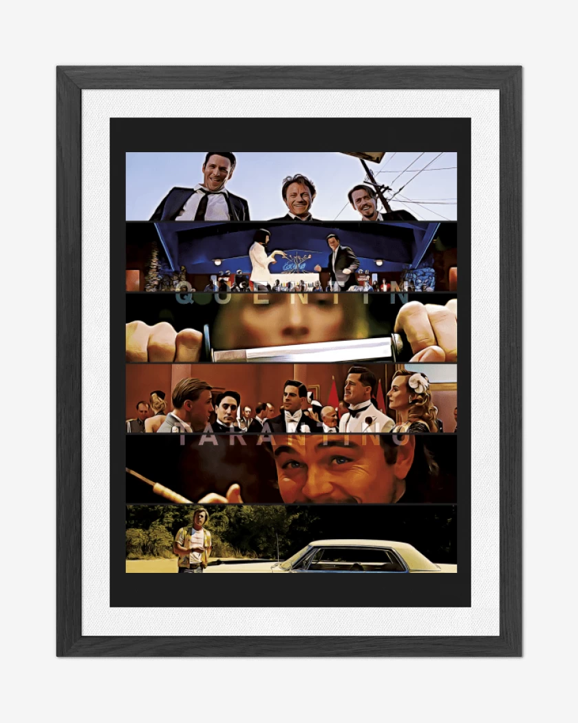 Cuadro decorativo Directores Quentin Tarantino