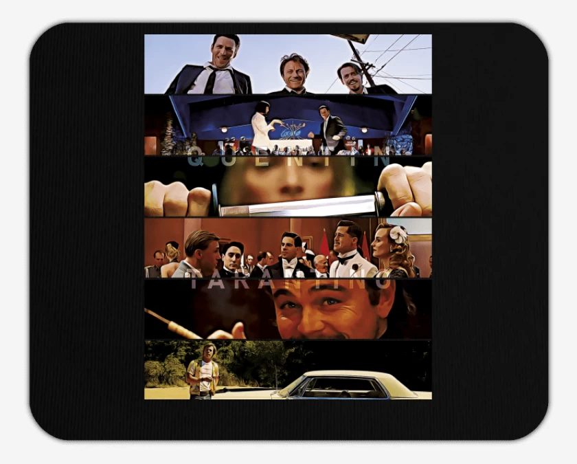 Mousepad Directores Quentin Tarantino