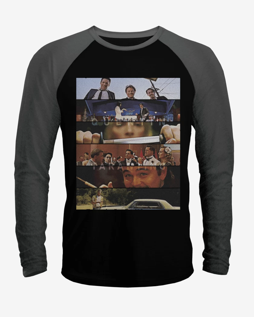 Polera Raglan Directores Quentin Tarantino