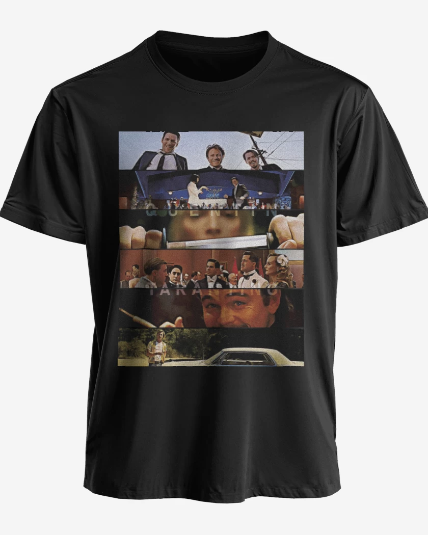 Polera premium Negro de Directores Quentin Tarantino