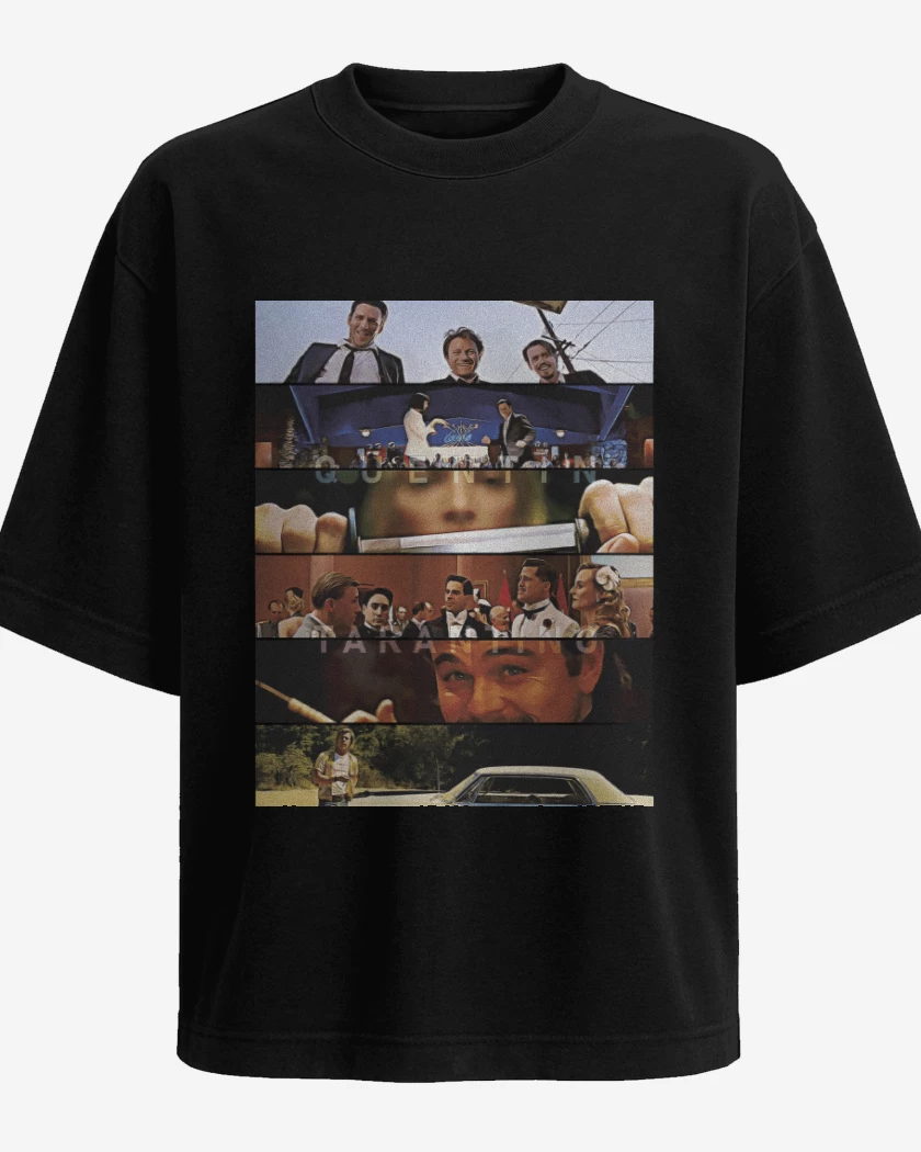 Polera Oversize Directores Quentin Tarantino