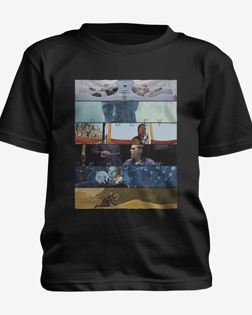 Polera de niño Negro de Directores Ridley Scott 01