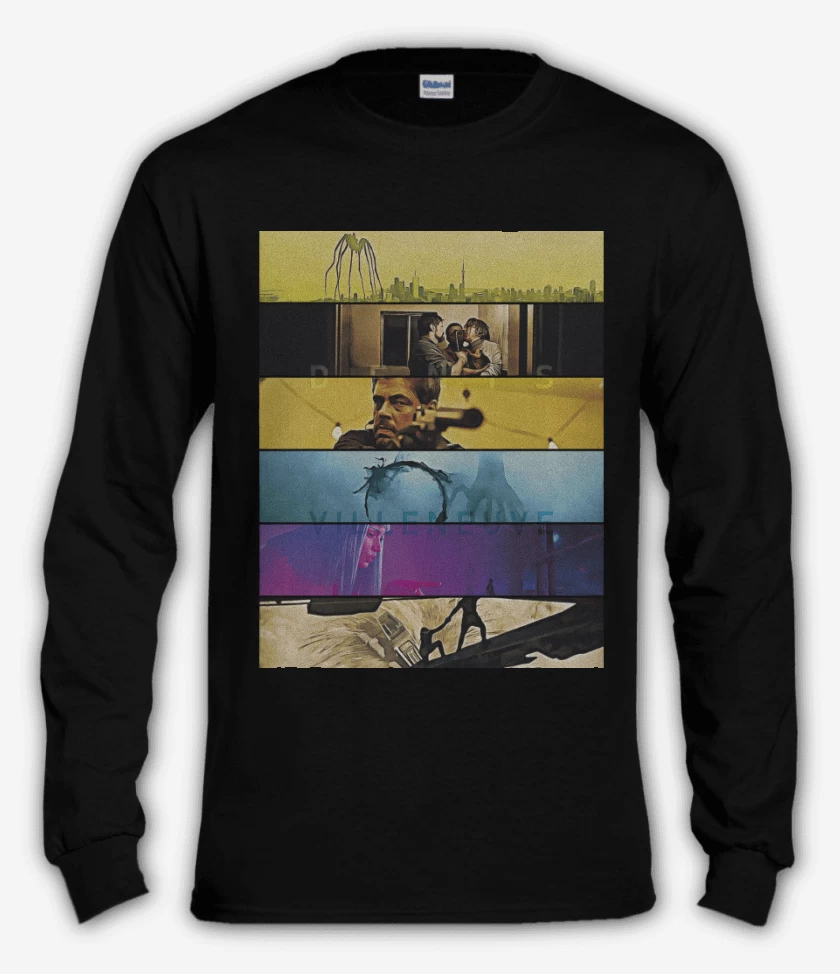 Polera manga larga Negro de Directores Denis Villeneuve