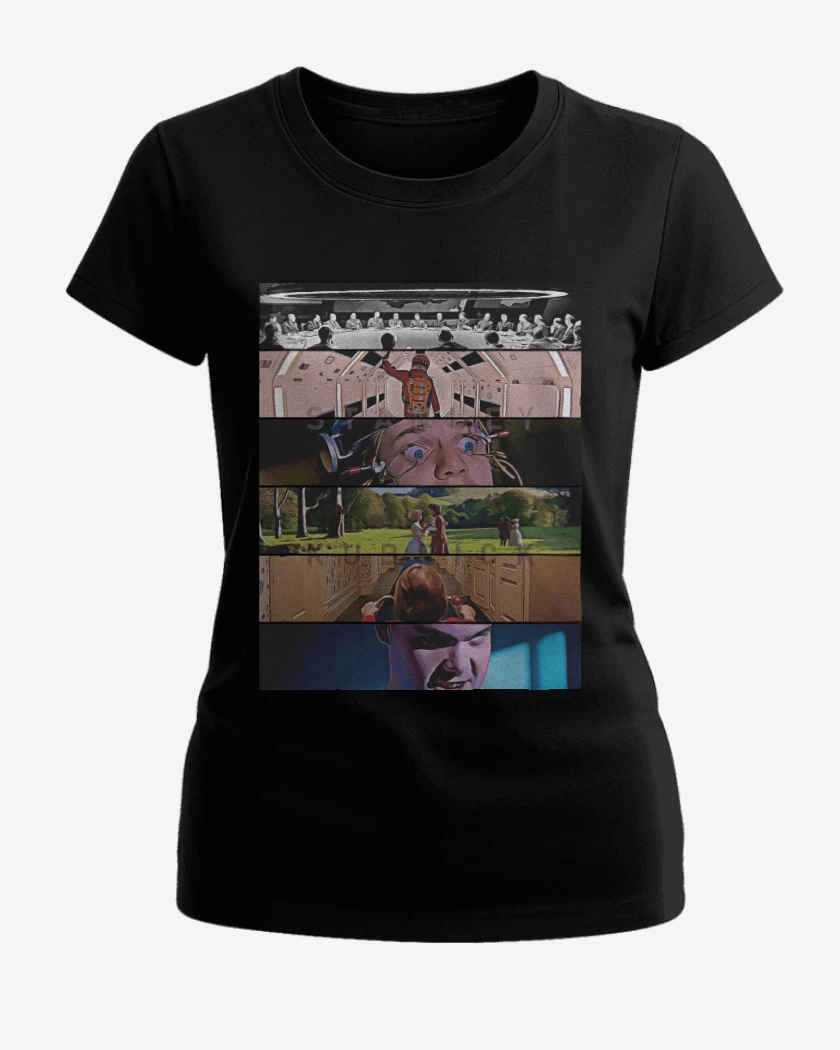 Polera de Mujer Negro de Directores Stanley Kubrick