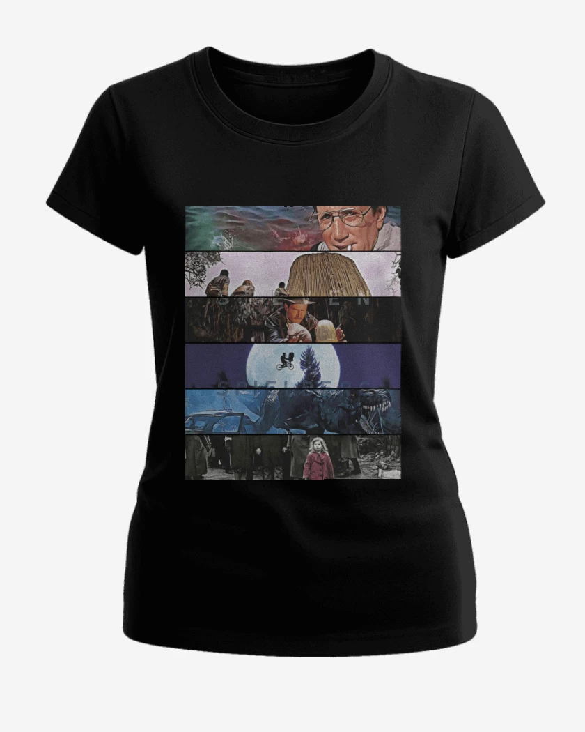 Polera de Mujer Negro de Directores Steven Spielberg 01