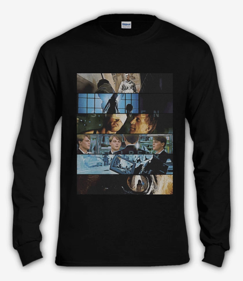 Polera manga larga Negro de Directores Steven Spielberg 02