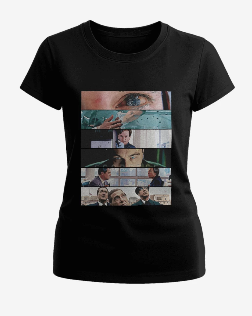Polera de Mujer Negro de Directores Martin Scorsese 02