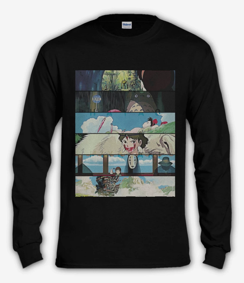 Polera manga larga Directores Hayao Miyazaki