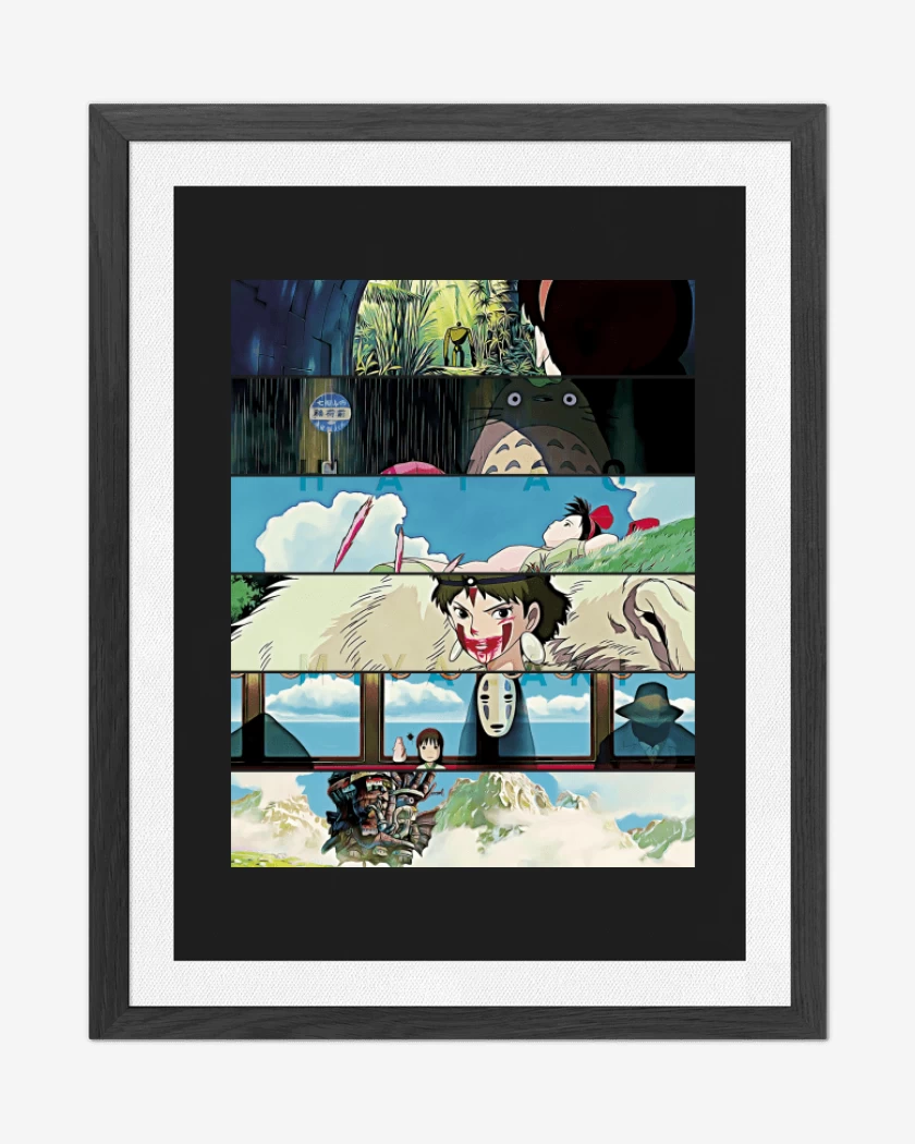 Cuadro decorativo Directores Hayao Miyazaki