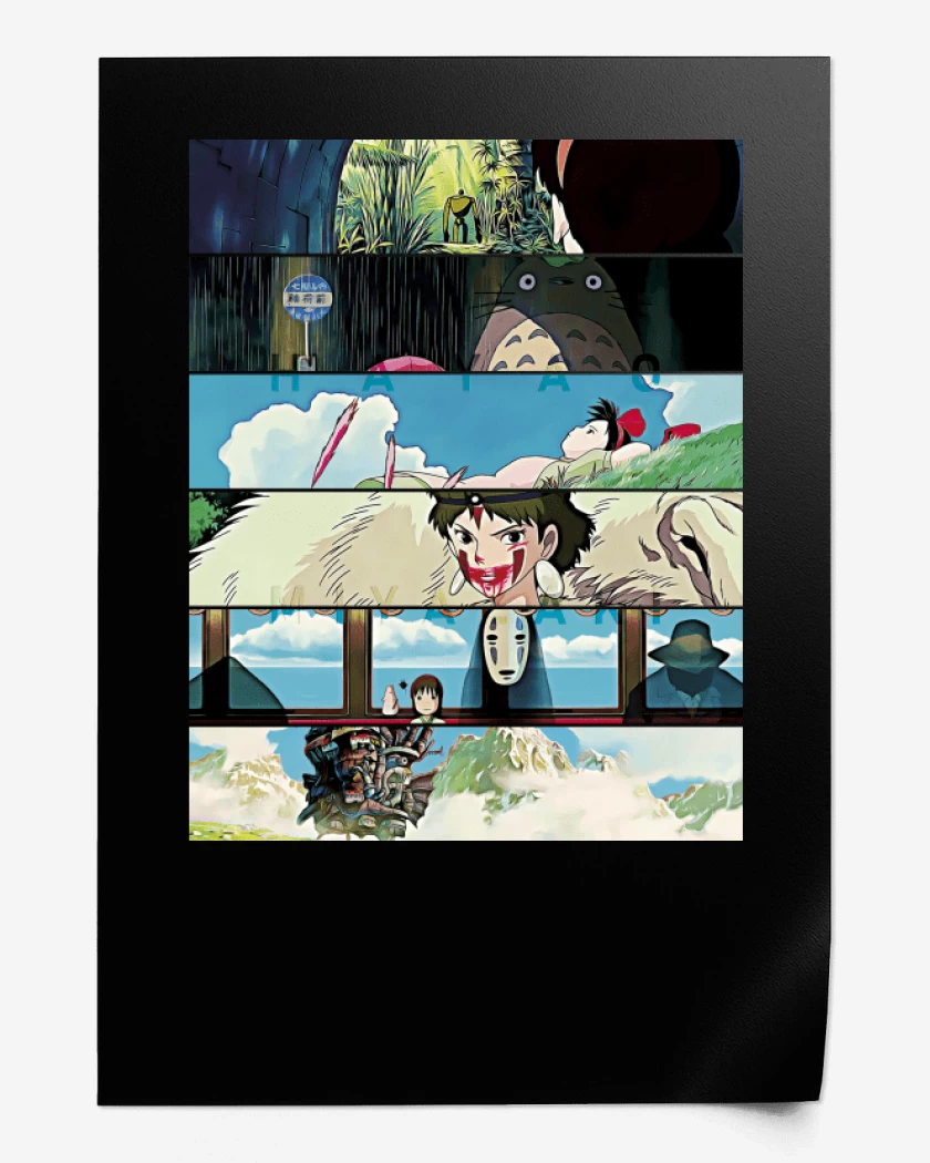 Print Directores Hayao Miyazaki