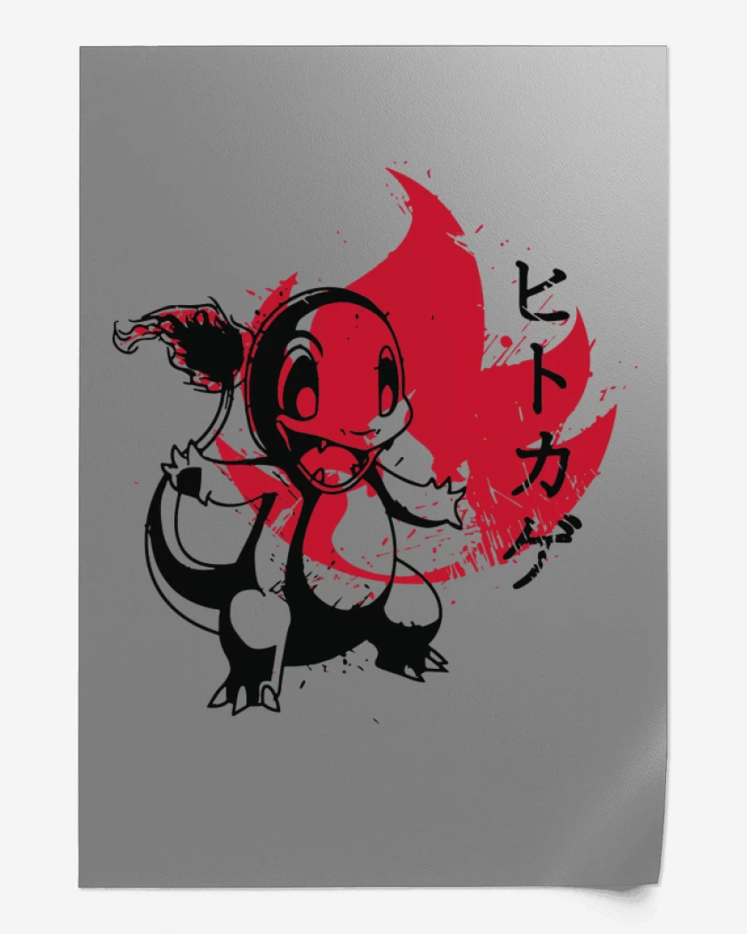 Print Charmander Fuego