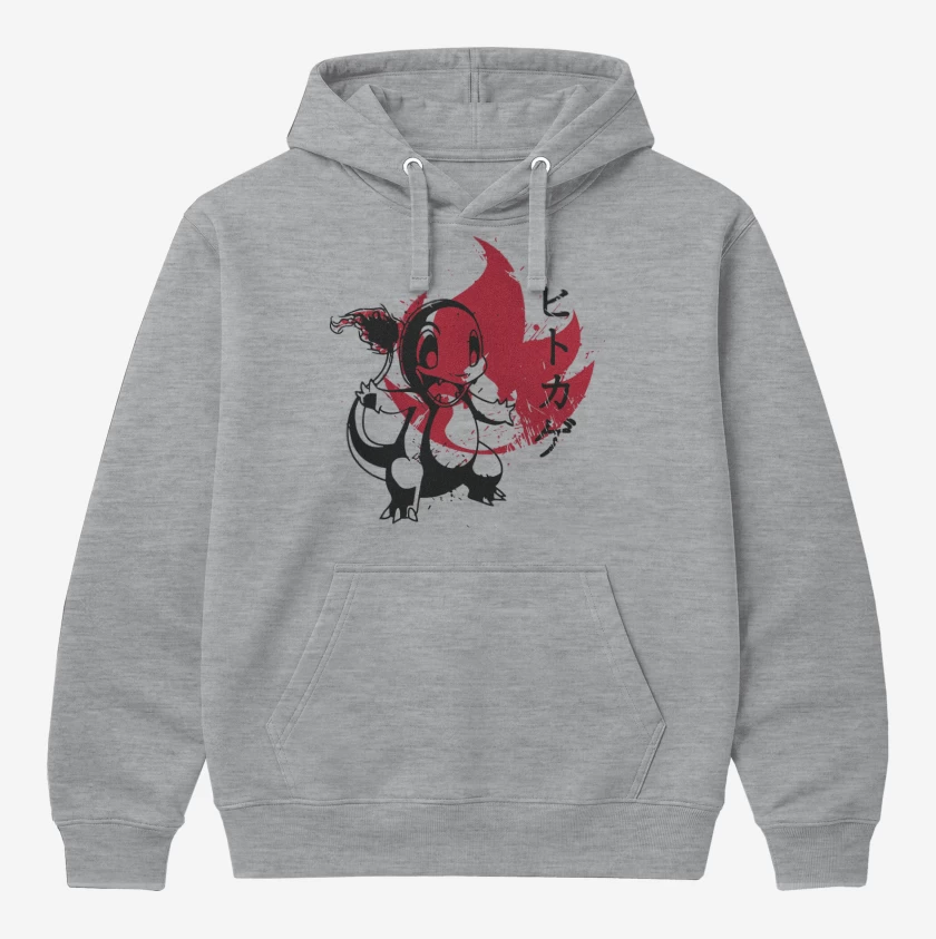 Polerón Canguro Charmander Fuego