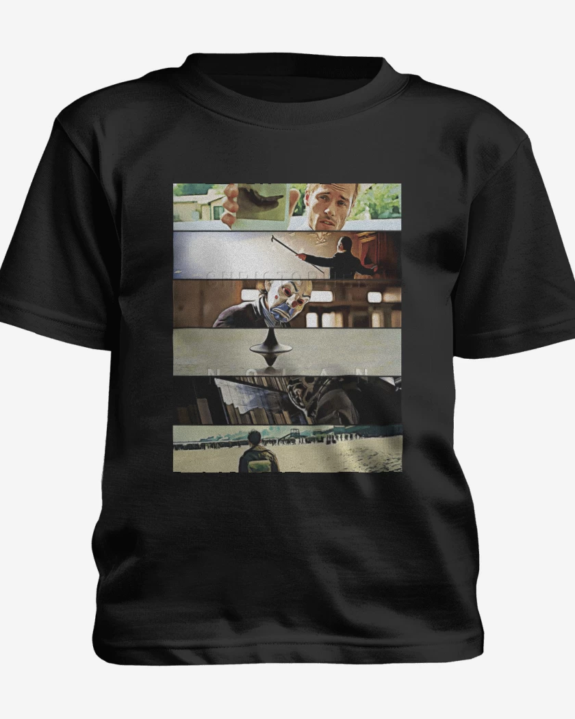 Polera de niño Negro de Directores Christopher Nolan