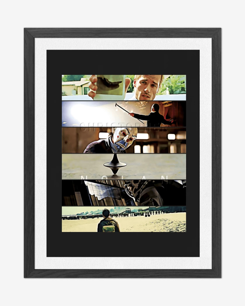 Cuadro decorativo Negro de Directores Christopher Nolan