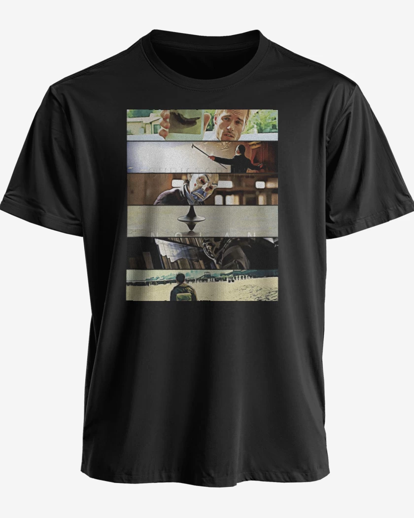 Polera premium Negro de Directores Christopher Nolan