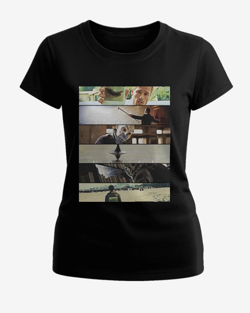 Polera de Mujer Negro de Directores Christopher Nolan