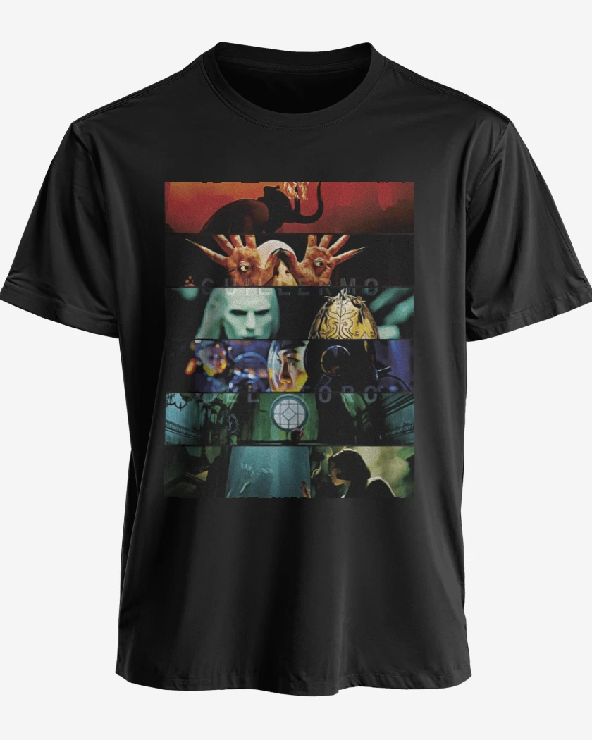 Polera premium Negro de Directores Guillermo Del Toro