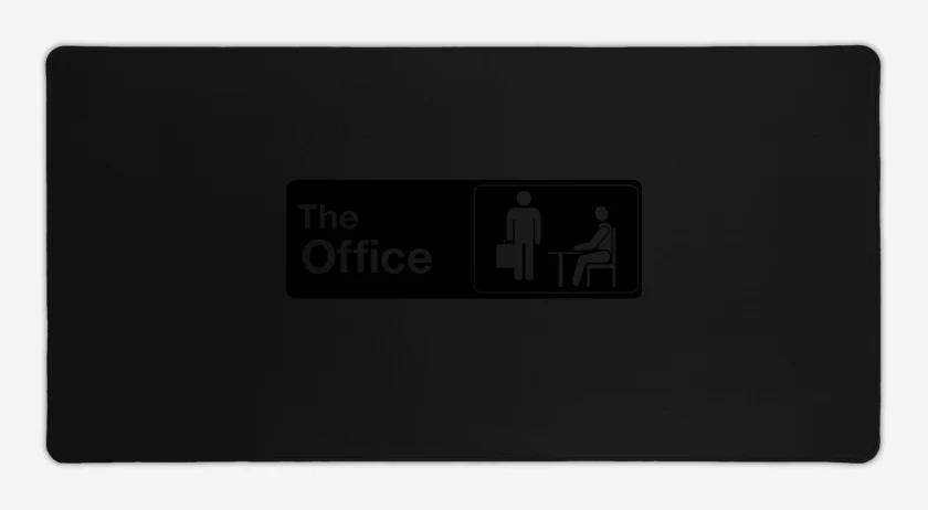 Mouse pad Gamer Negro de The office