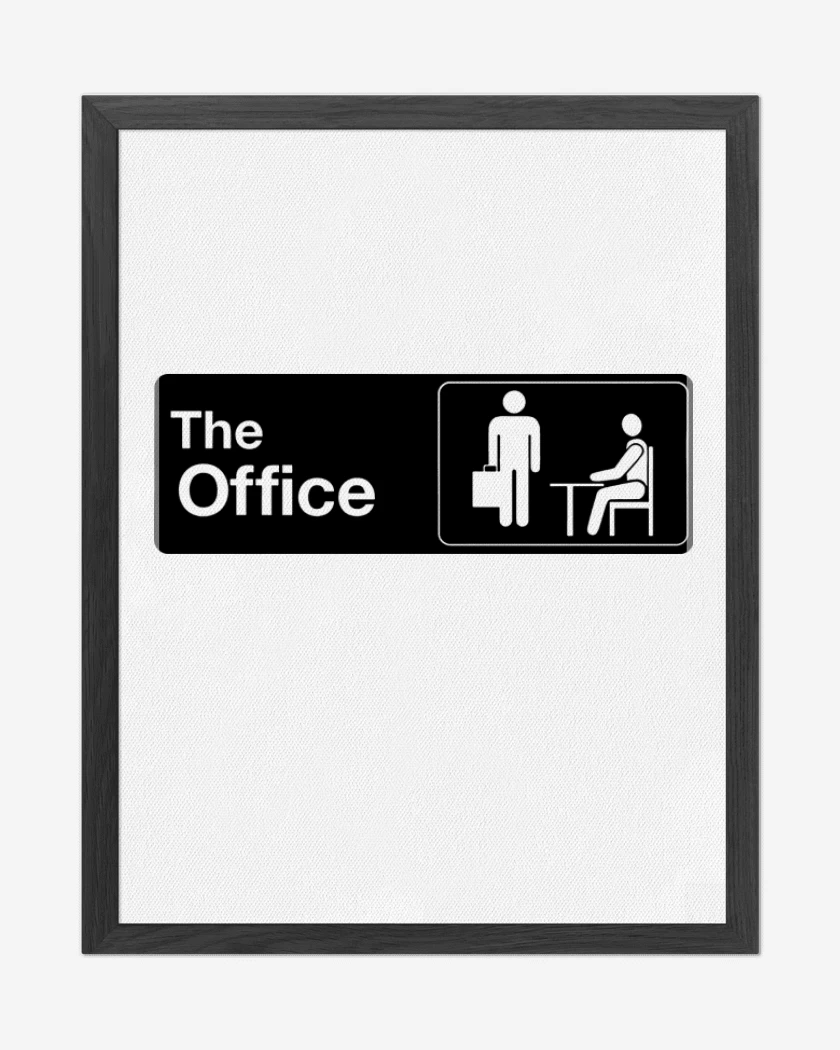 Cuadro decorativo Blanco de The office