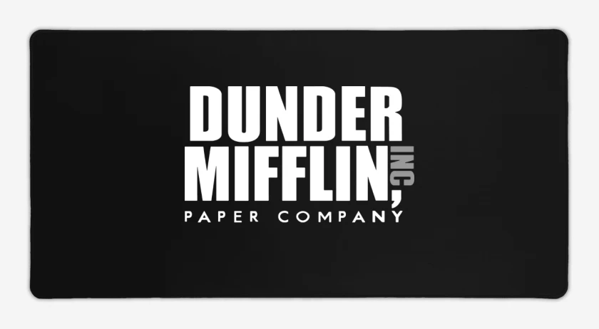 Mouse pad Gamer Dunder Mifflin paper company