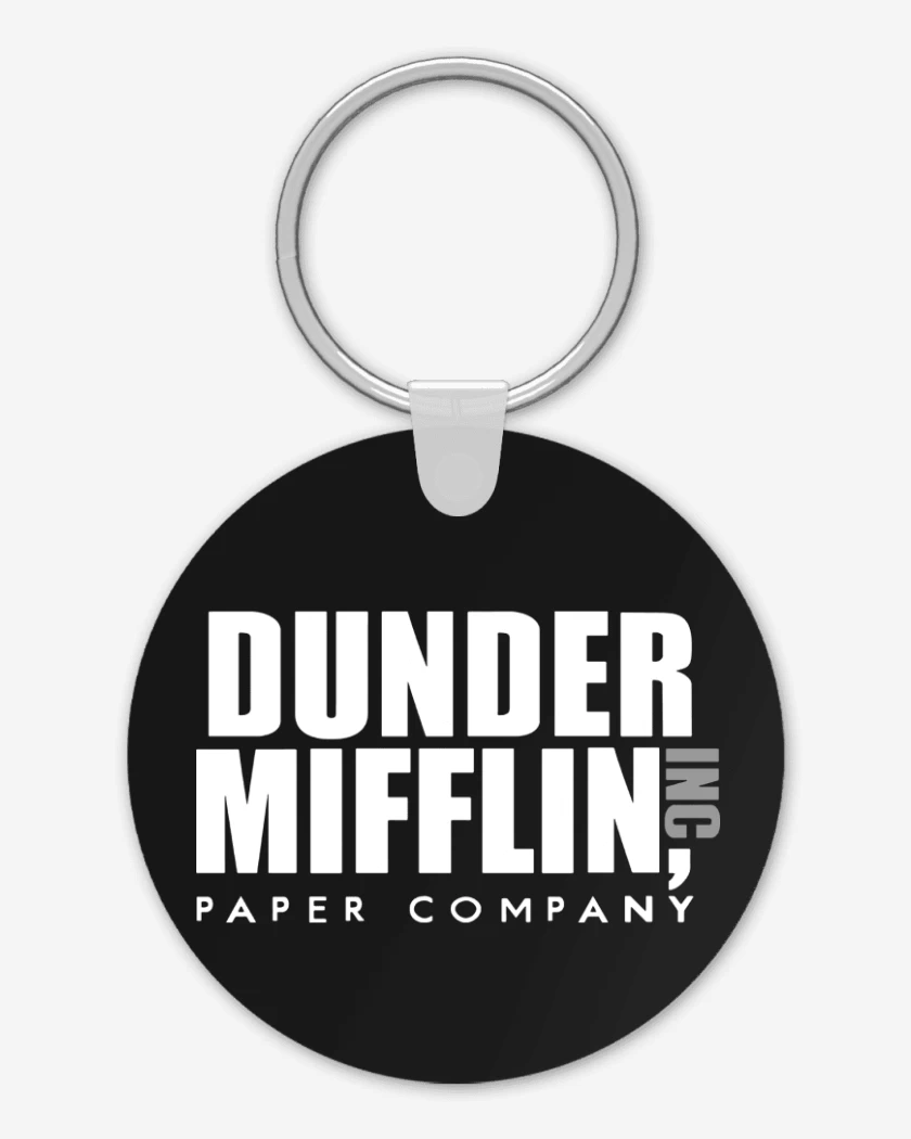 Llavero Dunder Mifflin paper company