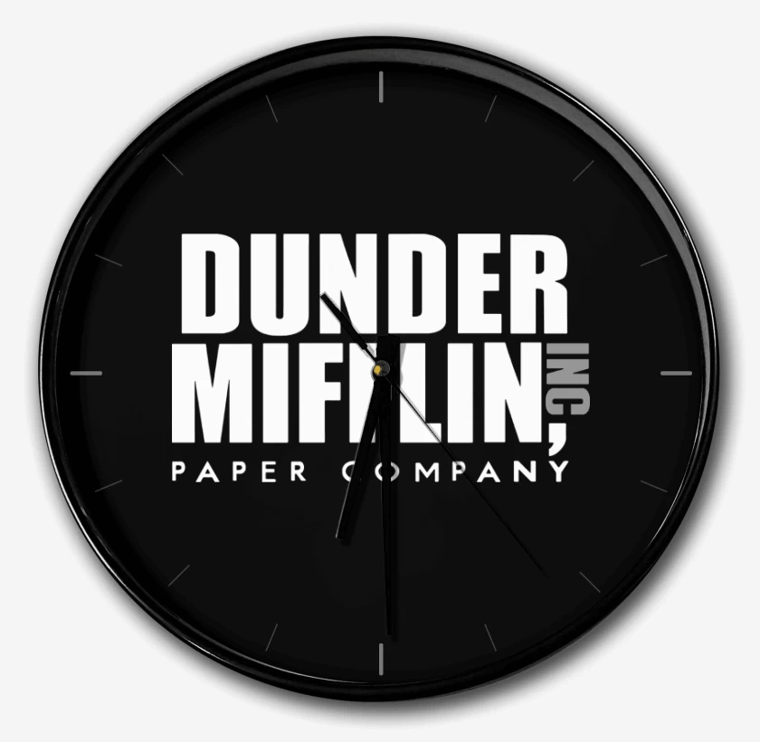 Reloj Dunder Mifflin paper company