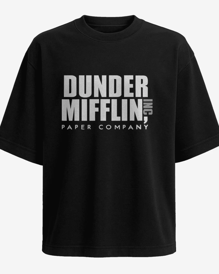 Polera Oversize Dunder Mifflin paper company