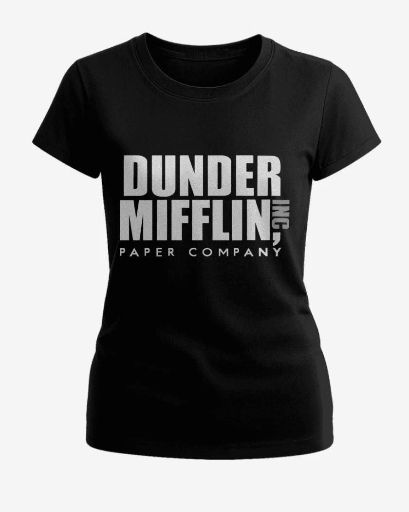 Polera de Mujer Dunder Mifflin paper company