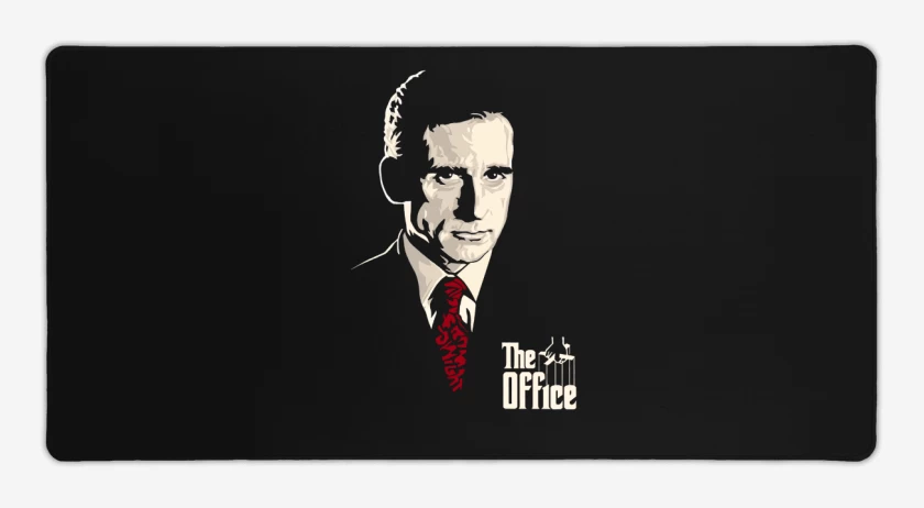Mouse pad Gamer Negro de Michael ScottLeone