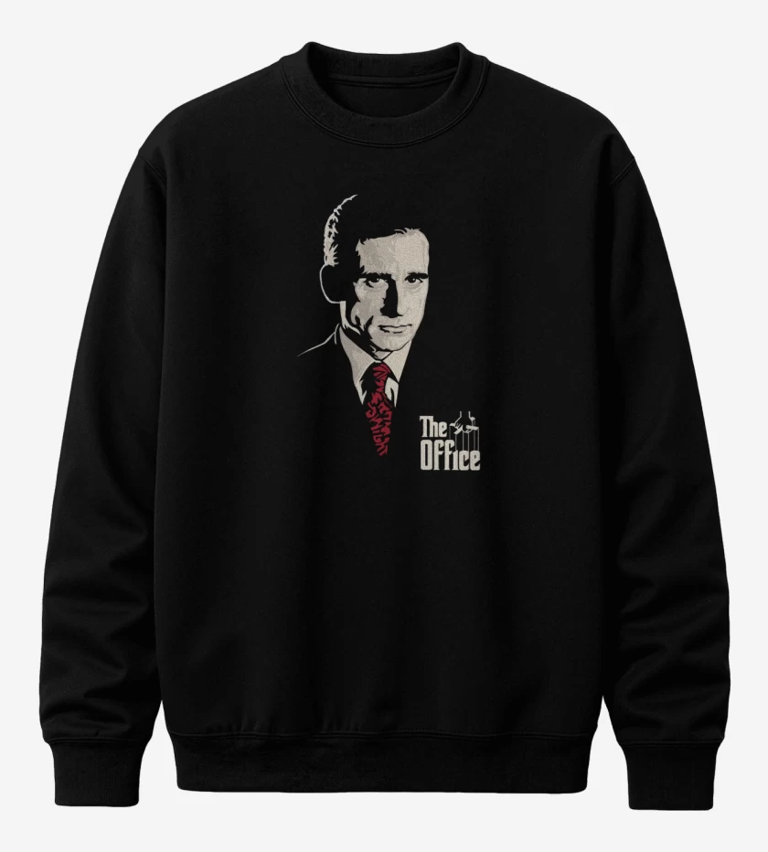 Poleron polo Negro de Michael ScottLeone