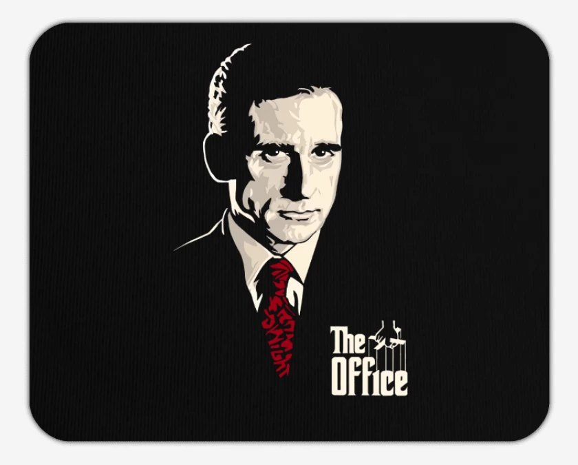 Mousepad Negro de Michael ScottLeone