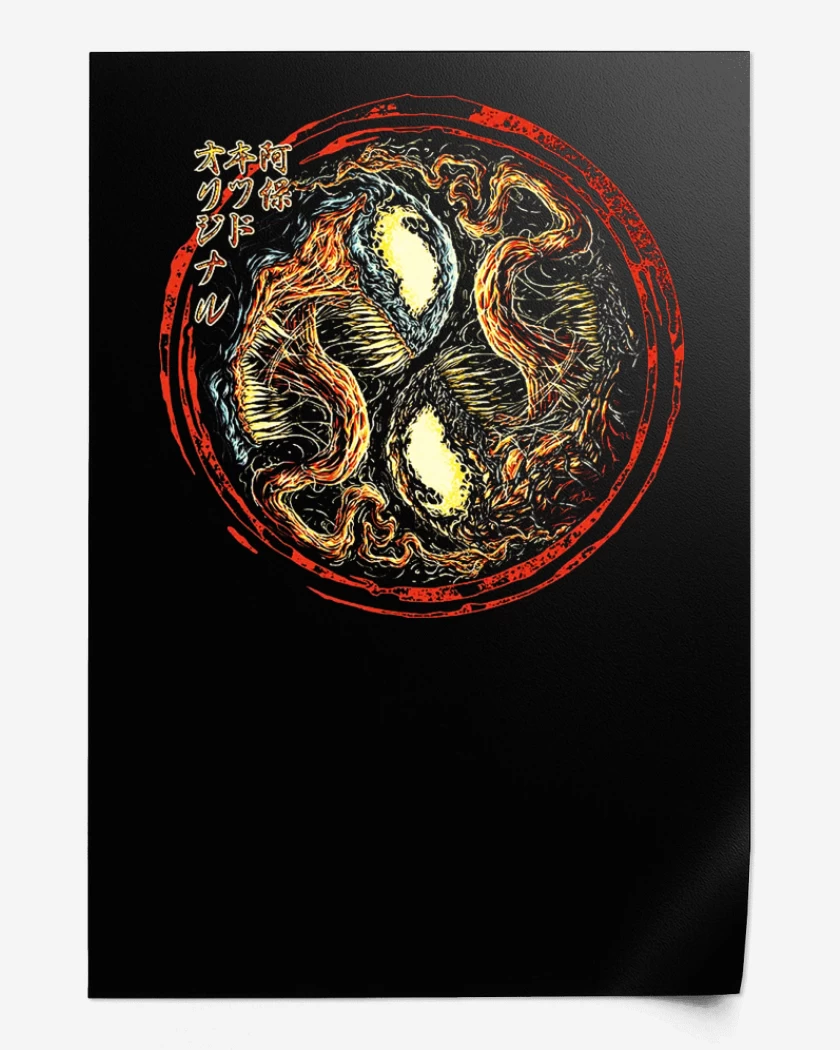 Print Negro de Venom vs Carnage