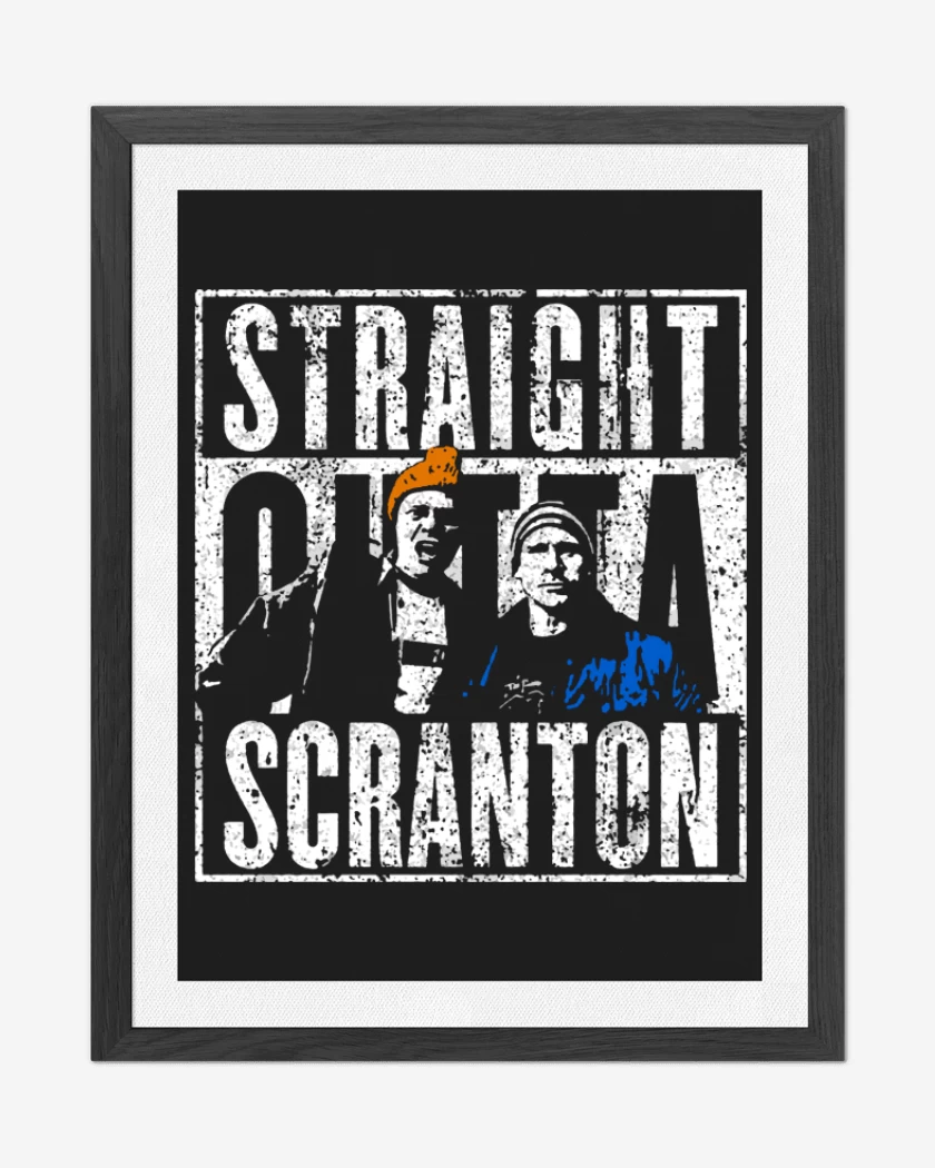 Cuadro decorativo Straight outta Scranton