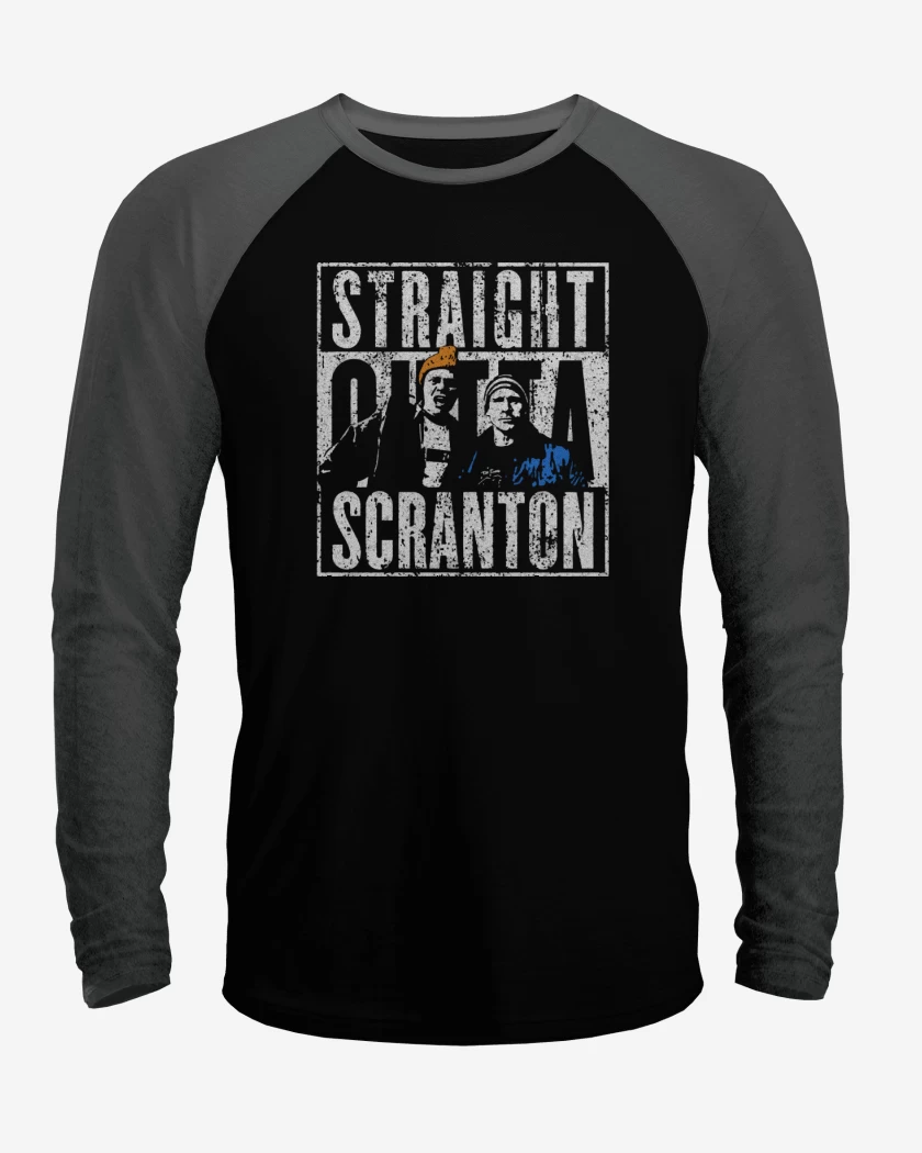 Polera Raglan Straight outta Scranton