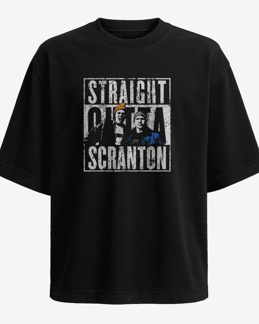 Polera Oversize Straight outta Scranton