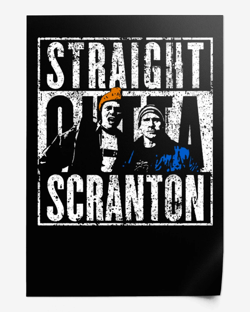 Print Straight outta Scranton