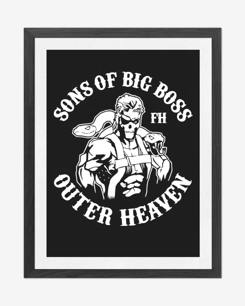 Cuadro decorativo Sons of Big Boss